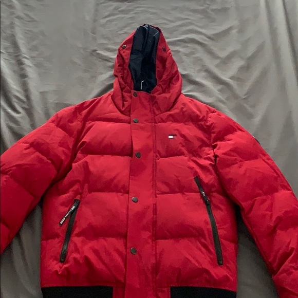 red tommy jacket